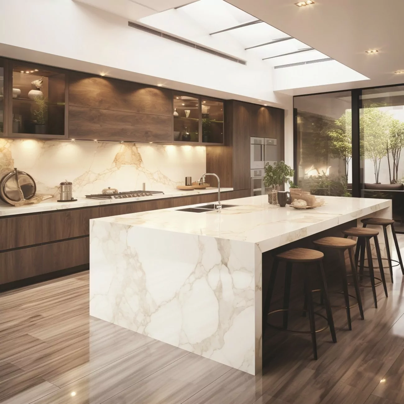 Ilot central de Cuisine Dekton  “Entzo” 4