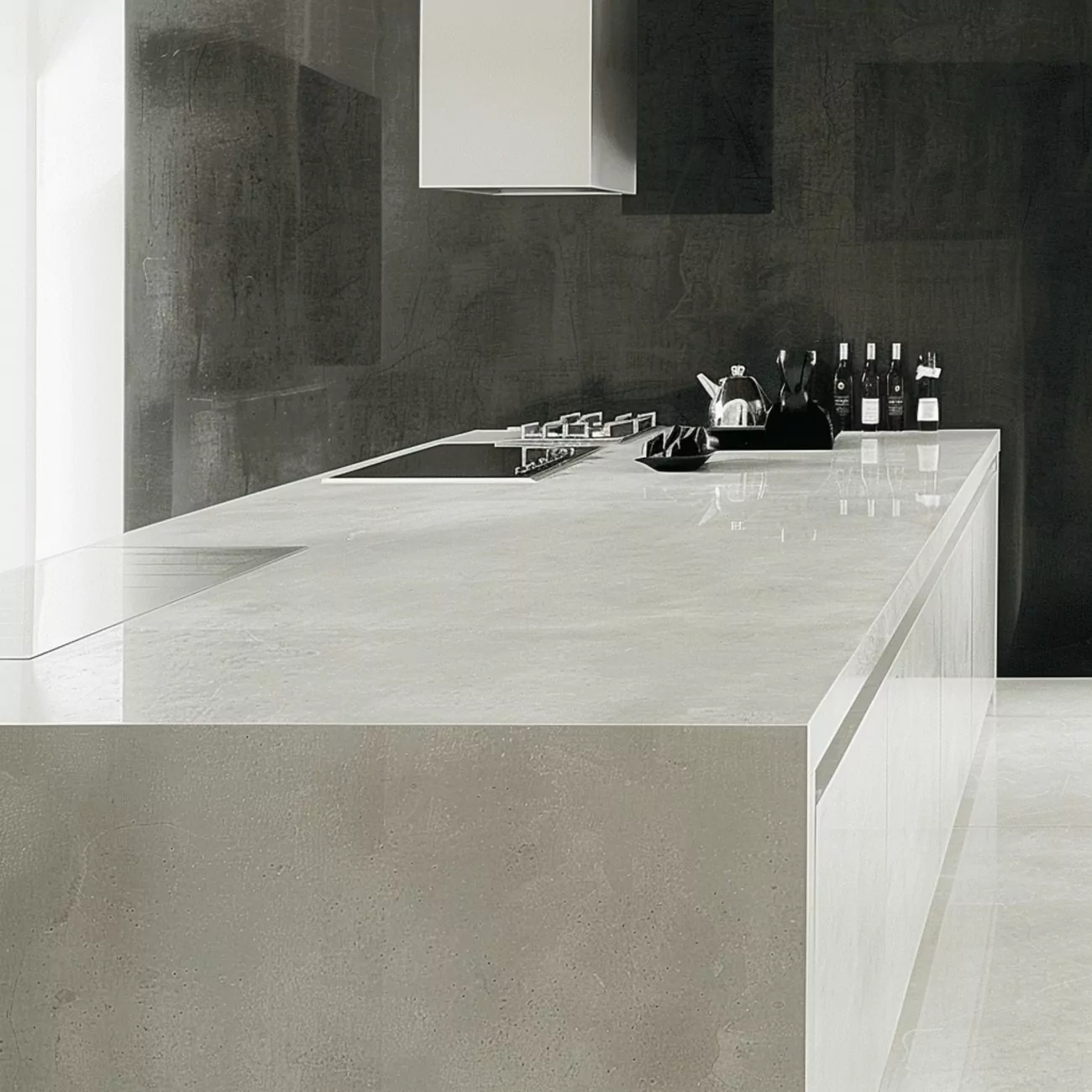 Ilot central de Cuisine Dekton  “Lunar”