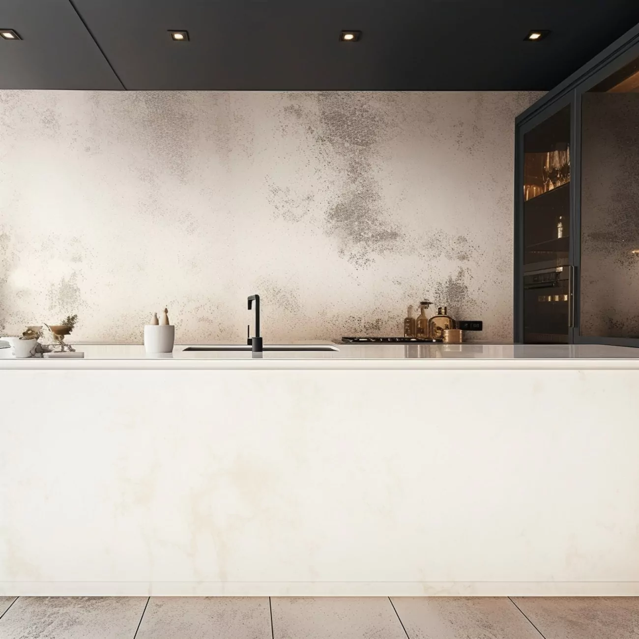 Ilot central de Cuisine Dekton  “Nilium” 3